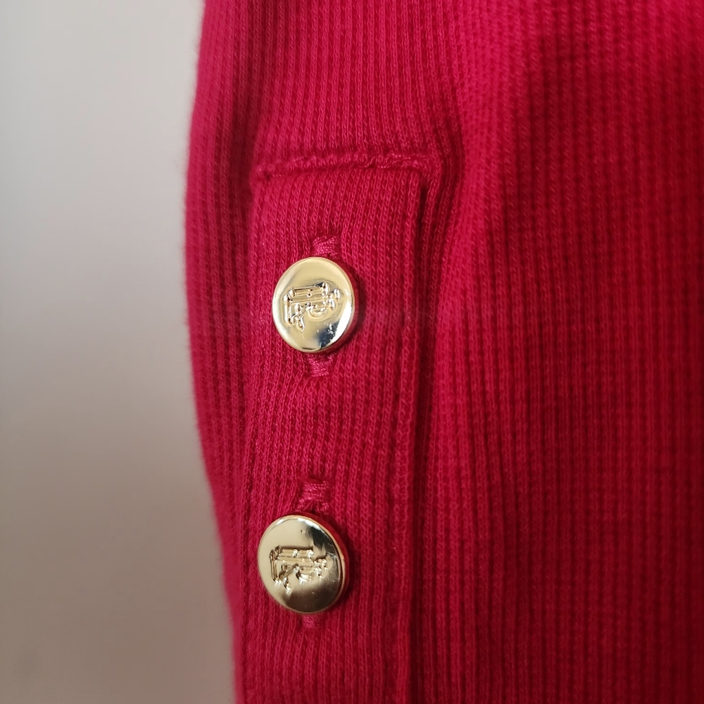 š„Ralph Lauren | Cotton-Blend Turtleneck Dress - Picture 7 of 12